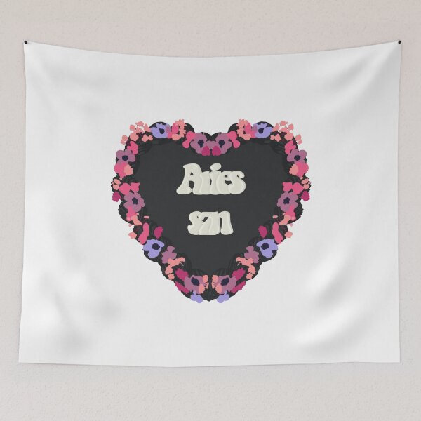 Item preview, Aries Season Star Sign Love Heart Birthday Cake designed and sold by FreeOrca.