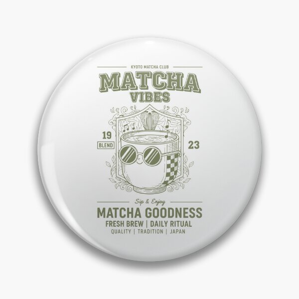 Artikelvorschau, Matcha Vibes Kyoto Matcha Club Matcha Goodness entworfen und verkauft von LuminOrb.