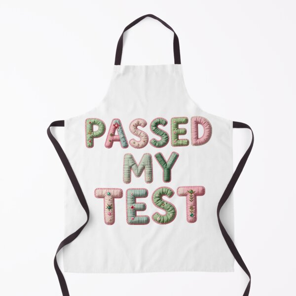 Item preview, PASSED MY TEST - IN FAUX LETTERING designed and sold by AlexOBrienArt.