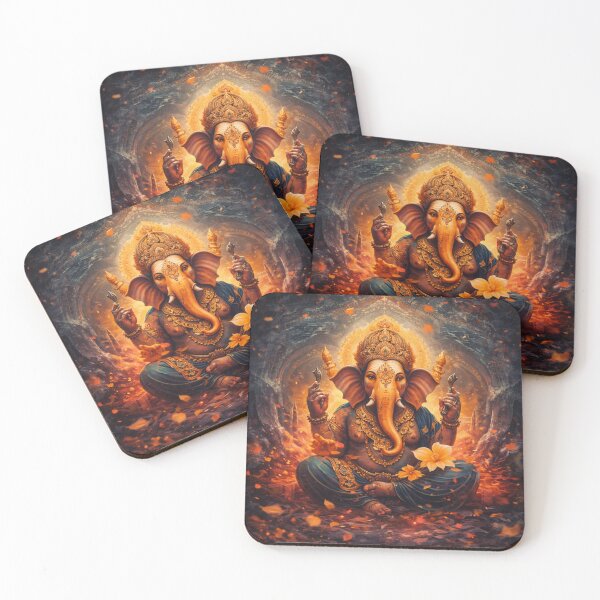 Item preview, Divine Lord Ganesha Artwork designed and sold by DV Studio.