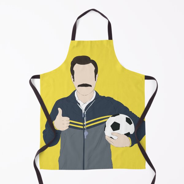Artikelvorschau, Porträtillustration von Trainer Ted Lasso entworfen und verkauft von Still Silhouette.