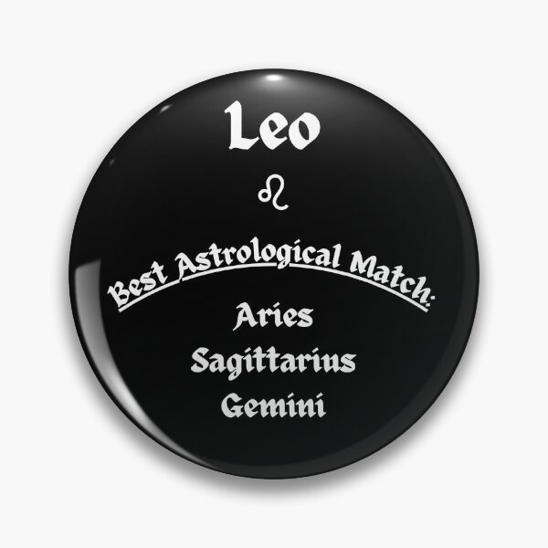 Item preview, Leo Best Astrological Match – Zodiac Compatibility Design designed and sold by MOKRONOS.
