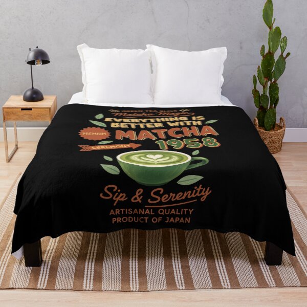 Item preview, Everything Is Better With Matcha 1958 Green Tea designed and sold by LuminOrb.