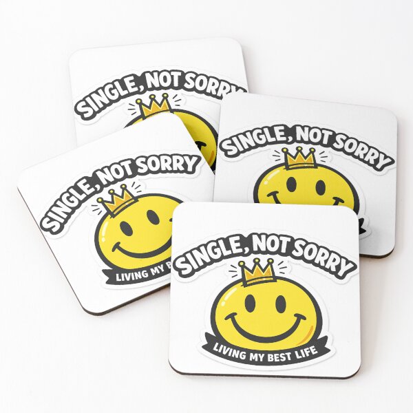 Item preview, Single, Not Sorry – Crown Smiley Graphic designed and sold by CreateRabbits.