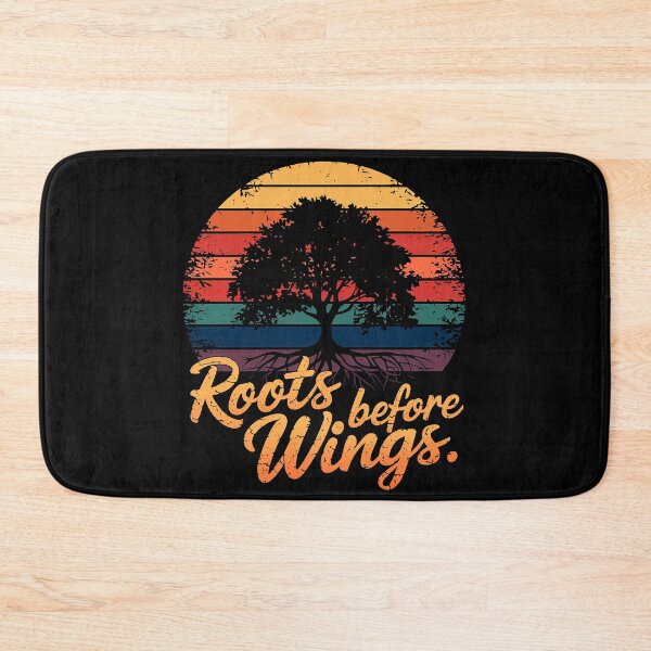 Item preview, Roots Before Wings – Growth & Grounded Strength Retro Art designed and sold by Exodoi.