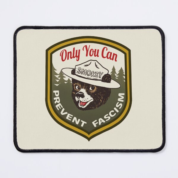 Item preview, Only You Can Prevent Fascism Vintage Smokey the Bear designed and sold by lauragraves.