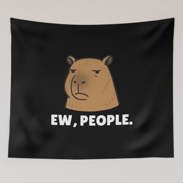 Item preview, Capybara Ew People designed and sold by NQArtist.