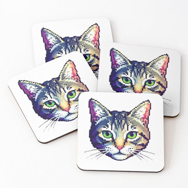 Item preview, Pixel cat designed and sold by adhd-spasm.