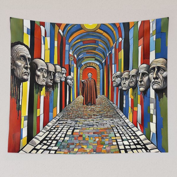 Item preview, The Corridor of the Unhappy designed and sold by George Hutton Hunter.