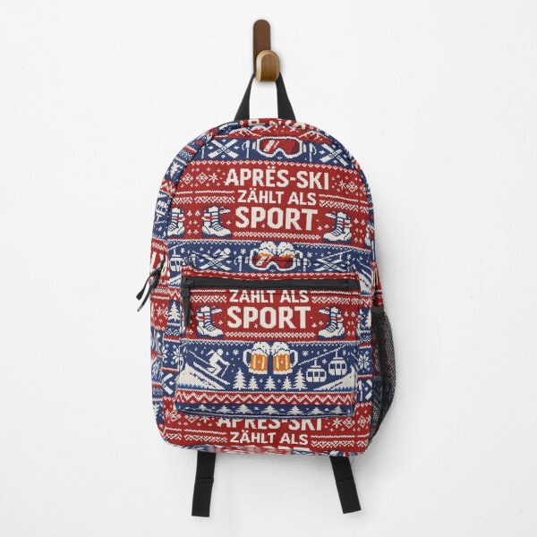 Item preview, Après-ski is considered a sport with a knitted look design designed and sold by Mauswohn.