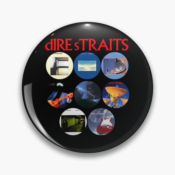 Item preview, Dire Straits Sticker  Hoodie designed and sold by Changes4K.