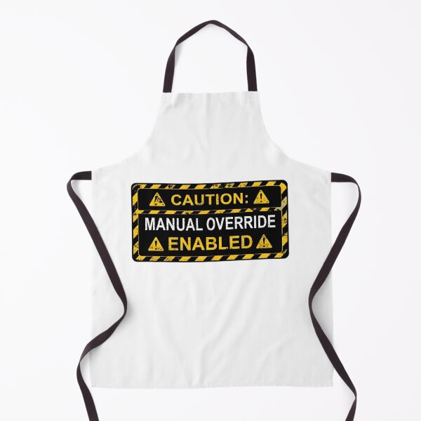 Item preview, Manual Override Enabled designed and sold by StatusApocalyps.