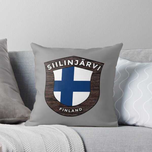 Item preview, Siilinjärvi Finland Emblem Flag designed and sold by World Designs.