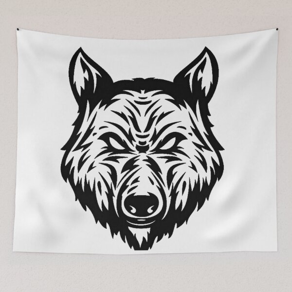 Item preview, Wolf Illustration designed and sold by NoxLand.