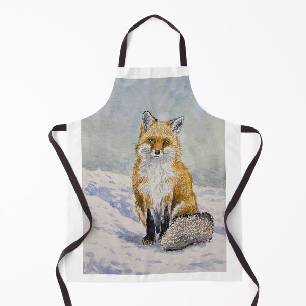 Item preview, Inquisative Fox in the Snow designed and sold by TheArtery2010.