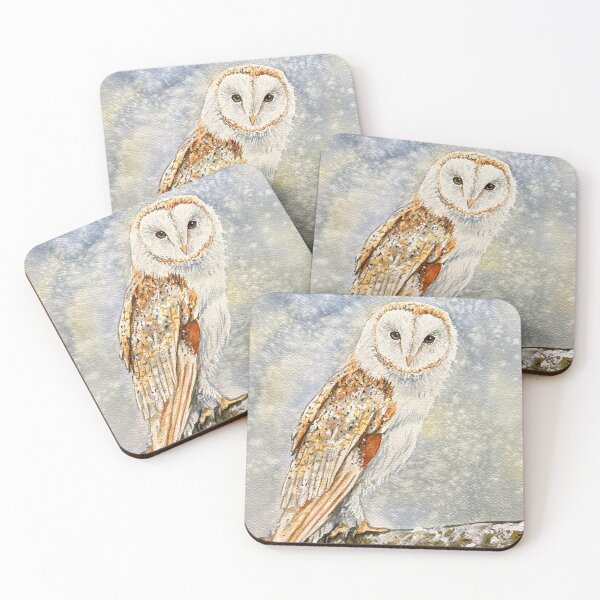 Item preview, Winter Barn Owl designed and sold by TheArtery2010.
