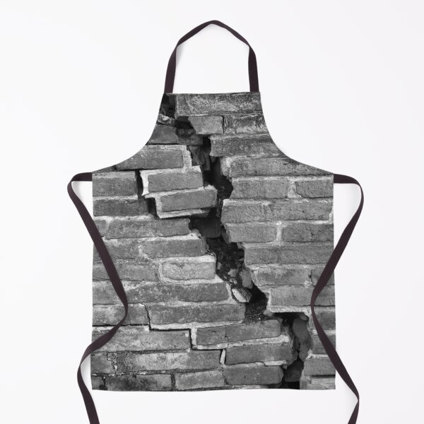 Item preview, We Are All Cracked In Some Way - A cracked wall in Chiang Mai, Thailand (Raw, highest quality and best resolution) designed and sold by Pete Klimek.