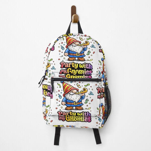 Item preview, Party with My Gnomies – Funny Party Gnome Illustration designed and sold by Moriarty's Digital Visions.