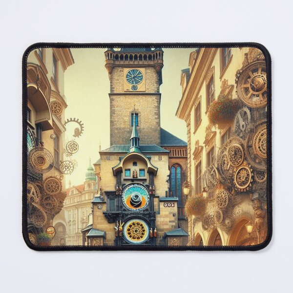Item preview, Steampunk Prague - Serene Clockwork City designed and sold by Sybille-Yates.