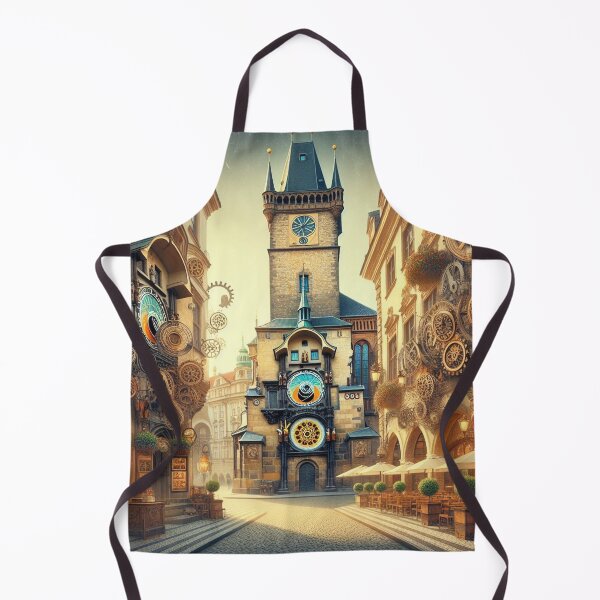 Item preview, Steampunk Prague - Serene Clockwork City designed and sold by Sybille-Yates.