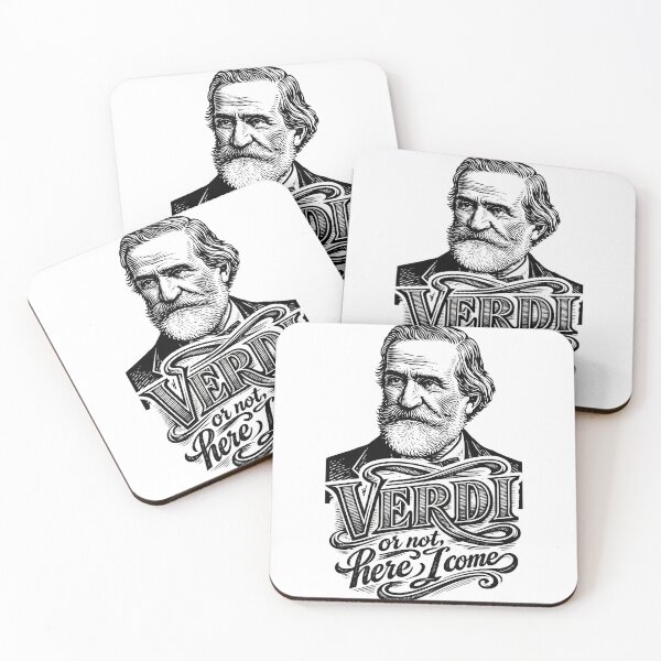 Item preview, Verdi or Not, Here I Come Music Pun Art designed and sold by ForeverPrintsOK.