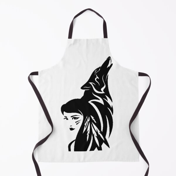 Item preview, Howling Wolf and Girl design designed and sold by NoxLand.