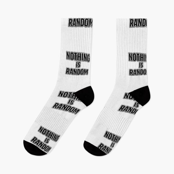 Item preview, Nothing Is Random – Minimalist Quote Sticker & T-Shirt Design designed and sold by Timeless Junction.