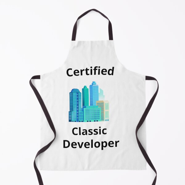 Item preview, Certfied Classic Developer designed and sold by AdultHumorCo.