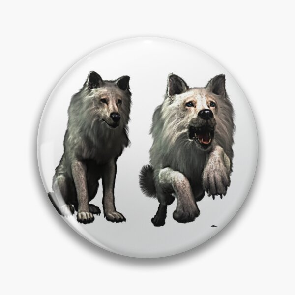 Item preview, Design Two White Wolves designed and sold by NoxLand.