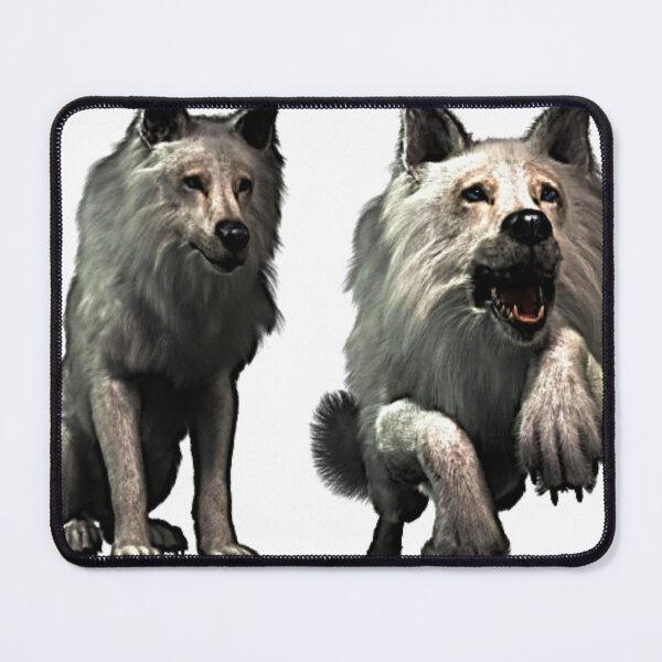 Item preview, Design Two White Wolves designed and sold by NoxLand.