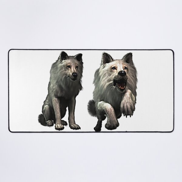 Item preview, Design Two White Wolves designed and sold by NoxLand.