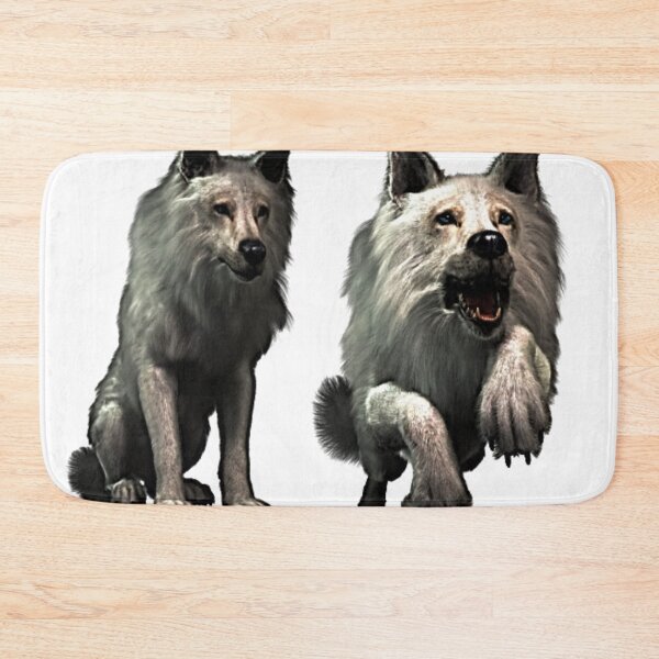 Item preview, Design Two White Wolves designed and sold by NoxLand.