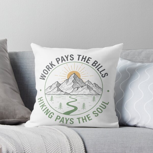 Item preview, Hiking Weekend Funny Quote designed and sold by Ink Magic.