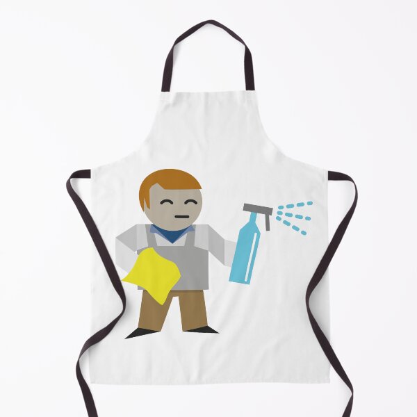 Item preview, Work Character – Cleaner 1 designed and sold by stirlingwork.