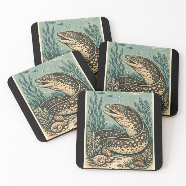 Item preview, Moray Eel - reef aquarist designed and sold by DamioPolArt.
