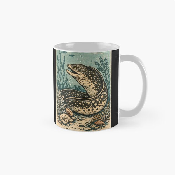 Item preview, Moray Eel - reef aquarist designed and sold by DamioPolArt.