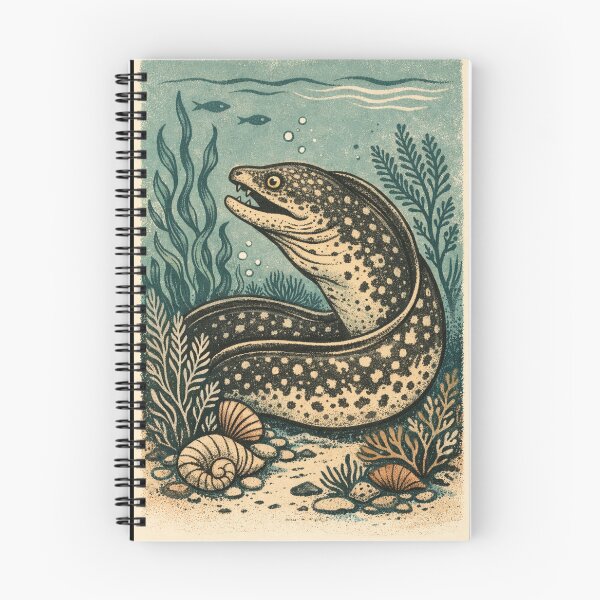 Item preview, Moray Eel - reef aquarist designed and sold by DamioPolArt.