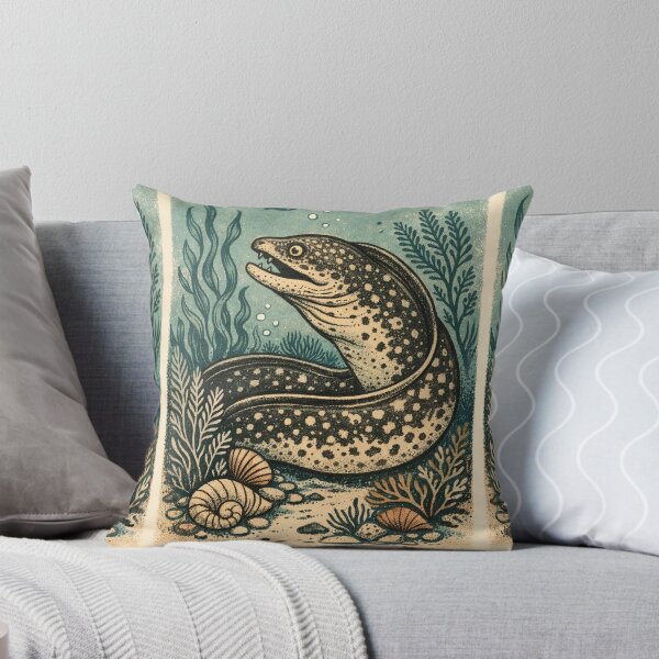 Item preview, Moray Eel - reef aquarist designed and sold by DamioPolArt.