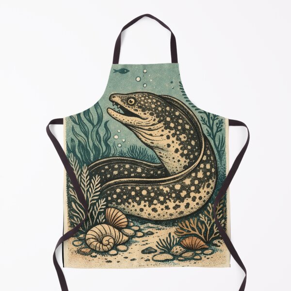 Item preview, Moray Eel - reef aquarist designed and sold by DamioPolArt.
