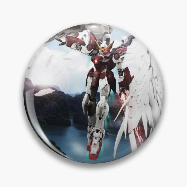 Item preview, Wing Gundam zero remastered illustration designed and sold by sabartgunpla.