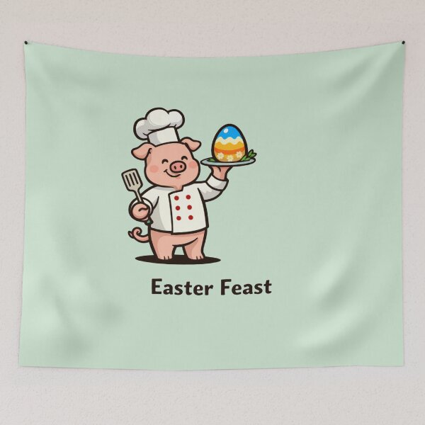 Item preview, Easter Feast Chef Pig designed and sold by Sn1ver.
