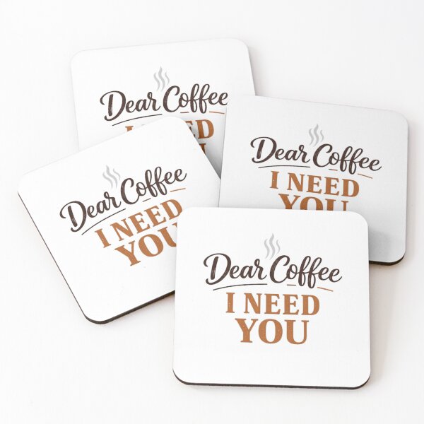Item preview, Dear Coffee I Need You designed and sold by the-dovlat.