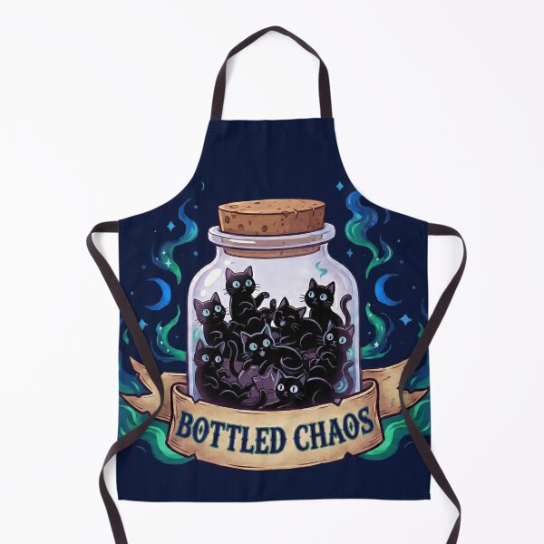 Item preview, Bottled Chaos - Cute Witchy Black Cats Potion designed and sold by MythoWorldddd.