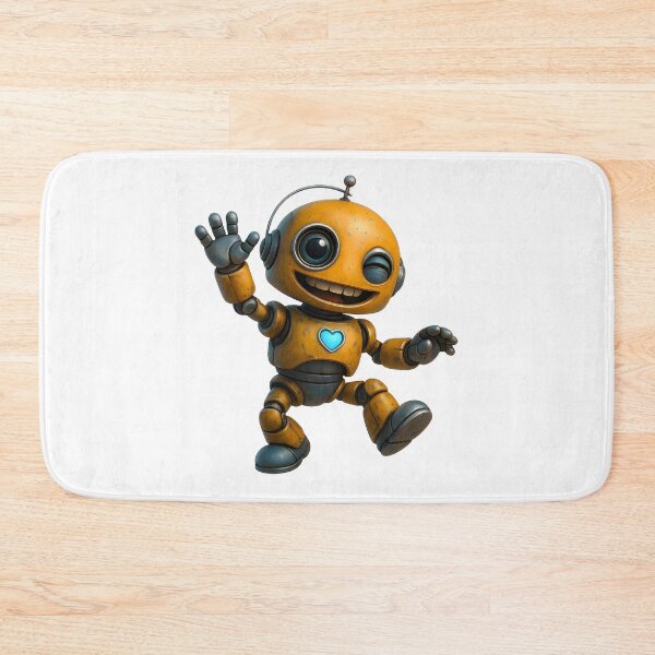 Item preview, Friendly Robot Winking and Waving designed and sold by Yomere.