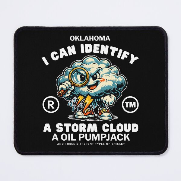 Item preview, Oklahoma storm cloud designed and sold by Peerless-Prime.