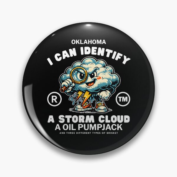 Item preview, Oklahoma storm cloud designed and sold by Peerless-Prime.