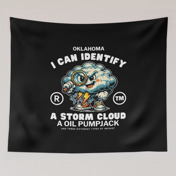 Item preview, Oklahoma storm cloud designed and sold by Peerless-Prime.