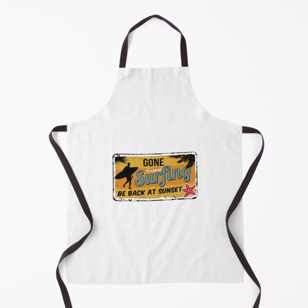 Item preview, Gone Surfing – Tropical Sunset Surf Design designed and sold by MuninosShop.