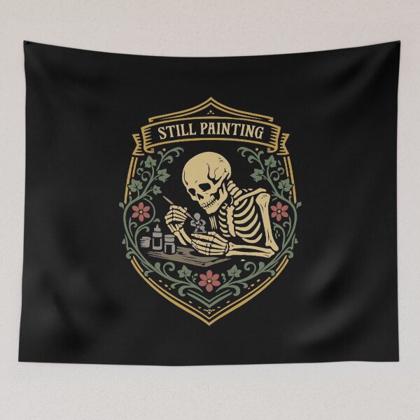 Item preview, Still Painting Funny Miniature Painting designed and sold by pixeptional.