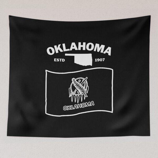 Item preview, Oklahoma flag 1907 designed and sold by Peerless-Prime.
